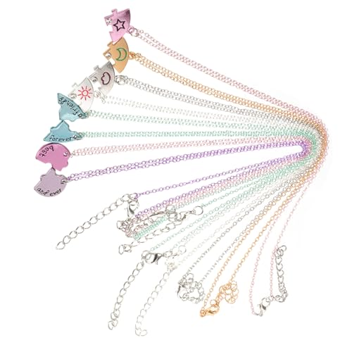 LIFKOME 2sätze Halbherz-halskette Mit Passenden Anhängern Für Freundschaftsketten Herzform-ketten Aus Legierung Für Frauen Schwesternkette Und Freundinsschmuck von LIFKOME