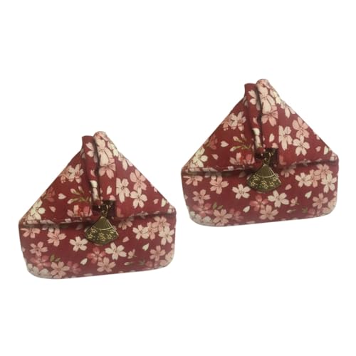 LIFKOME 2st Brieftasche Kleine Geldbörse Handytasche Mini-münzbeutel Kosmetiktasche Kleines Münztäschchen Reisetaschen Mini-geldbörse Portemonnaie Karte Geldbeutel Mini-wechselhalter Rot von LIFKOME