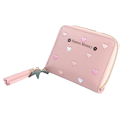 LIFKOME 2stücke Damen Geldbörse Pu Geldbeutel Für Karten Und Münzen Kleiner Geldbeutel Schützend Und Strapazierfähig Für Reisen Und Besondere Anlässe Kompakt Und Leicht Zu von LIFKOME