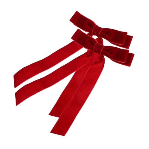 LIFKOME 2 Haarspangen Mit Schleife Für Frauen Und Mädchen – Modische Haarspangen Mit Schleife Für Den Alltag Partys Hochzeiten Und Mehr von LIFKOME