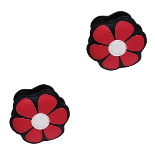 LIFKOME 2stücke Kids Flower Shape Umhängetasche Für Mädchen Kreative Schultertasche Für Kleinkinder Rotes Design Für Geld Und Kleingeld Für Partys Und Einkäufe von LIFKOME