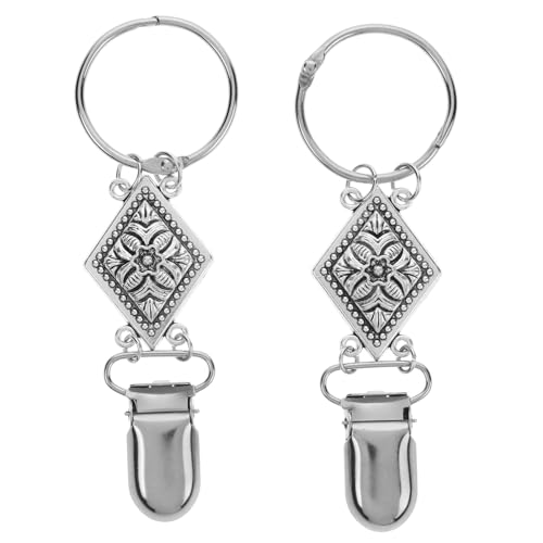 LIFKOME 2stücke Hutclips Für Reisen Aus Legierung Kompaktes Design Für Taschen Für Wandern Und Camping Leicht Und Sicher von LIFKOME