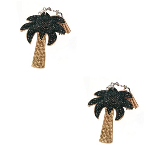 LIFKOME 2 Stücke Auto Schlüssel Kette Quaste Schlüsselanhänger Für Weibliche Tasche Ornament Schlüssel von LIFKOME