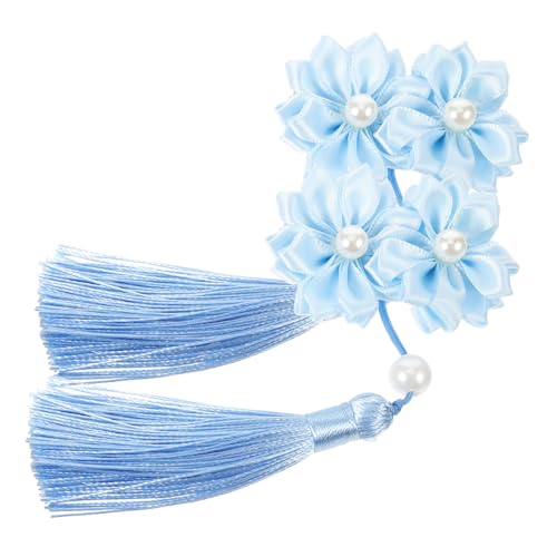 LIFKOME 2stücke Haarnadeln Mit Blumen Und Quaste Haarspangen Für Teenager-mädchen Haarzubehör Für Geburtstage Und Leistung Exquisiter Schmuck Für Alltag Und Feiern von LIFKOME
