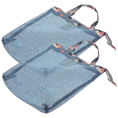 LIFKOME 2stücke Make-up Tasche Mit Reißverschluss Mesh Aufbewahrungstasche Für Reisen Tragbare Kosmetiktasche Nasstasche Für Badeanzug Und Handtücher Reisezubehör Mehrzweck-kulturbeutel von LIFKOME