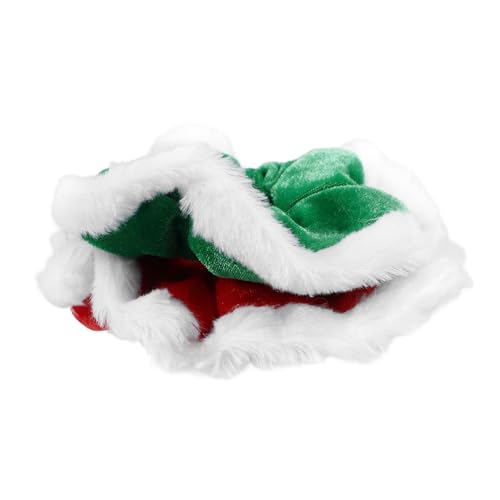 LIFKOME 2stücke Teiliges Weihnachts-haargummis Aus Weichem Samt Für Damen Und Mädchen Elastische Haarschmuck Mit Festlichen Roten Und Grünen Farben Weihnachts-haaraccessoires Für von LIFKOME