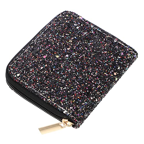 LIFKOME 3stücke Kurzer Glitzer Geldbeutel Für Damen Modische Pailletten Geldbörse Mit Reißverschluss Mini Aufbewahrungstasche Für Alltag Schule Und Freizeit Langlebiges Material von LIFKOME