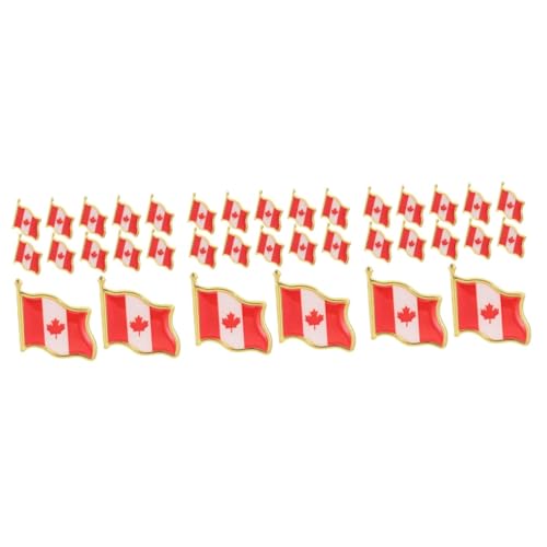 LIFKOME 3 Sätze Flaggenbrosche Metall Anstecknadel Hochwertiger Abzeichen Anstecker Für Kleidung Für Freizeit Und Formelle Anlässe Sicher Und Leicht Vielseitig Einsetzbar 25 Stück * 3 von LIFKOME