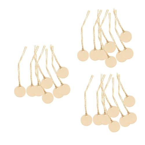 LIFKOME 3 Sätze Holz Anhänger Rund Für Weinflaschen Dekoration Diy Etiketten Für Hochzeiten Partys Und Heimdekoration Vielseitig Einsetzbar Rustikales Design Mit Aufhängeseil 50 Stück * 3 LIFKOME 3 Sätze Holz Anhänger Rund Für Weinflaschen Dekoration Diy Etiketten Für Hochzeiten Partys Und Heimdekoration Vielseitig Einsetzbar Rustikales Design Mit Aufhängeseil 50 Stück * 3 von LIFKOME