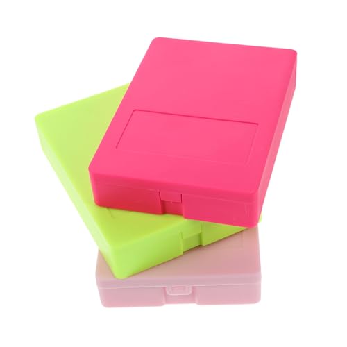 LIFKOME 3 Sätze Mini Make-up Pinselset mit Integriertem Spiegel Multifunktionale Tragbare Kosmetikpinsel für Foundation Lidschatten und Puder Kompakt und Reisetauglich in Magenta und Neon von LIFKOME