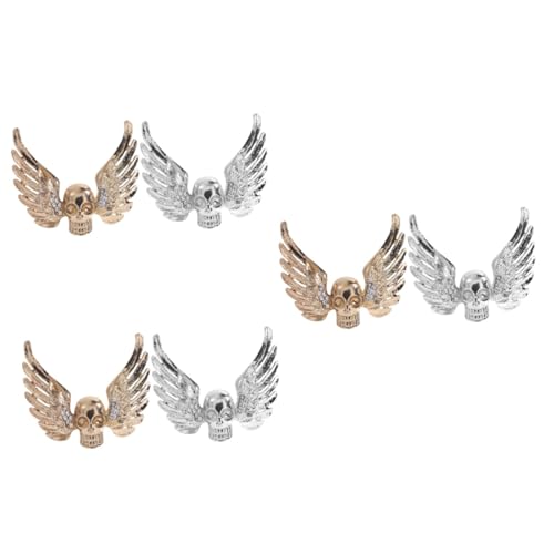 LIFKOME 3 Sätze Skull Wing Brosche Vintage Pin Für Kleidung Schal Anzug Hut Rucksack Robuste Stilvolle Dekoration Für Frauen Als Für Besondere Anlässe 2 Stück * 3 von LIFKOME