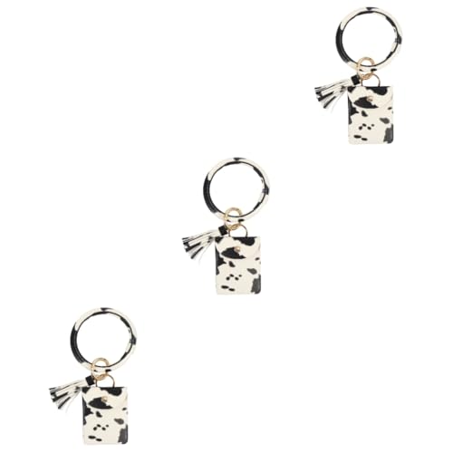 LIFKOME 3stücke Pu Schlüsselanhänger Geldbörse Mit Armband-Halter Multifunktionales Design Für Schlüssel Münzen Und Karten Für Damen Für Freundin Oder Mutter von LIFKOME