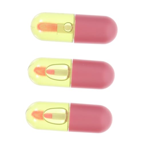 LIFKOME 3stücke Pflegende Lippenflüssigkeiten Für Frauen Natürliche Lippenöle Feuchtigkeitsspendende Lipglosse Tragbare Lippenpflege Macht Lippen Geschmeidig Und Erfrischt von LIFKOME