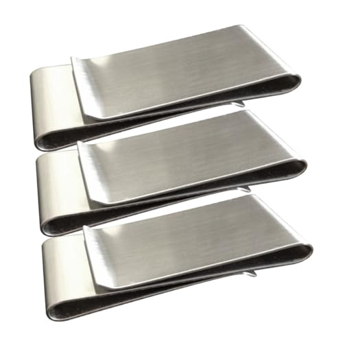 LIFKOME 3 Stück Schlanke Geldklammer Geldbörse Metall Kartenhalter Geldklammer Multifunktionaler Geldbörsen Clip Lesezeichen Büro Datei Clip Geldbörse Geldklammer Karten LIFKOME 3 Stück Schlanke Geldklammer Geldbörse Metall Kartenhalter Geldklammer Multifunktionaler Geldbörsen Clip Lesezeichen Büro Datei Clip Geldbörse Geldklammer Karten von LIFKOME