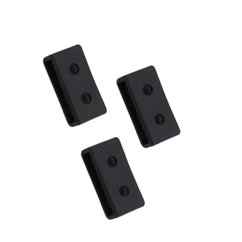LIFKOME 3 Stück Silikon Uhrenarmband Schlaufen Flexibel Robust Ersatz Ringe Kompatibel für Casio Ba Uhr Zubehör von LIFKOME