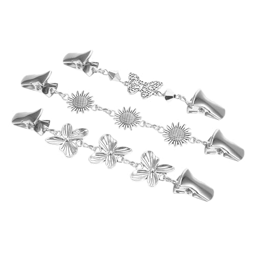 LIFKOME 3 Stück Teiliges Blumen Cardigan Clips Vintage Pullover Clips Mode Brosche Schalclip Damen Kleid Vielseitig für Strickjacken Kleider Schals Hemden Robust und Dekorativ LIFKOME 3 Stück Teiliges Blumen Cardigan Clips Vintage Pullover Clips Mode Brosche Schalclip Damen Kleid Vielseitig für Strickjacken Kleider Schals Hemden Robust und Dekorativ von LIFKOME