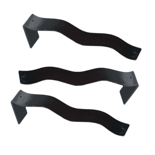 LIFKOME 3 Stück Teiliges Haarklammer Organizer Schwarzer Haarschmuck Halter mit Förmigem Haarspangenhalter Langlebiger Rutschfester Haarclip Aufbewahrungsständer für Damen und Mädchen von LIFKOME