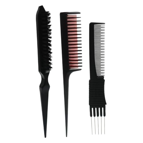 LIFKOME 3 Stück Teiliges Haarschneidekamm Set Multifunktional Flexibel Langlebig für Nasses und Trockenes Haar Geeignet für Damen Herren Effizientes Entwirren und Styling Schonend für von LIFKOME