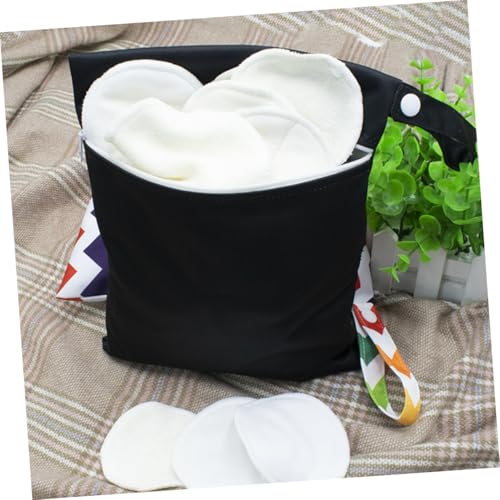 LIFKOME 3 Stück Teiliges Mittelgroßer Reißverschluss windeltaschen für Junge Mädchen Wiederverwendbare Leichte Organizer taschen mit Cartoon motiv für Unterwegs Nasse und Trockene Windeln von LIFKOME