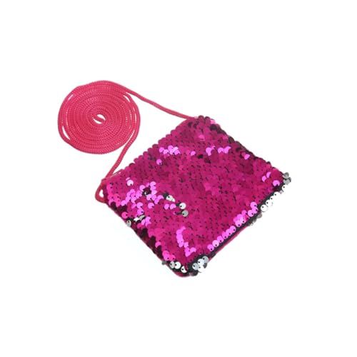 LIFKOME 3 Stück Teiliges Pailletten Münzbörsen Kleine Quadratische Geldbeutel Modische Handtaschen Bunte Glitzer Taschen für Mädchen und Jungen als Geschenk und Zufällige Zufällige Farbe von LIFKOME