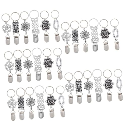 LIFKOME 30 Stk Blumenhutclip aus Legierung magnetischer Hutclip Outdoor-Hüte -Mützen Reisetaschen-Clips Taschenkappenclips Kappenhalteclips Kappen-Clip Hutclip für unterwegs Schal von LIFKOME