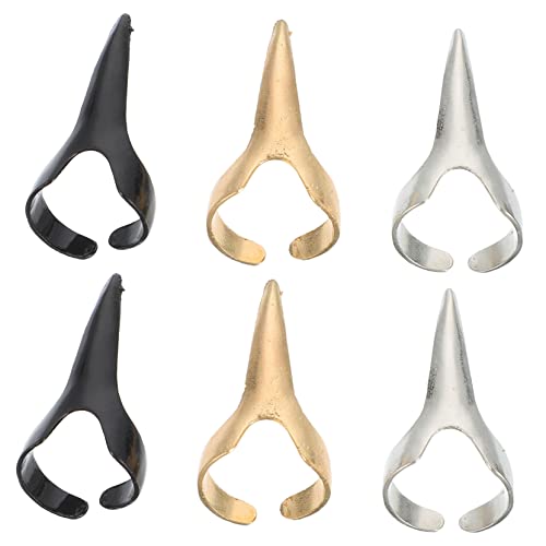 LIFKOME 30 Stück Fingerringe Halloween Cosplay Metall-fingerkrallen Kostümparty-zubehör LIFKOME 30 Stück Fingerringe Halloween Cosplay Metall-fingerkrallen Kostümparty-zubehör von LIFKOME