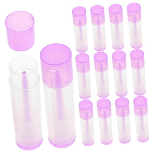 LIFKOME 30 Stück Teiliges Bunte Lippenpflegestifthülsen Leer für DIY Lipgloss Lipbalm Aufbewahrung Leicht Tragbar und Langlebig Sicher Geruchsneutral für Frauen und Mädchen Jeden Alters von LIFKOME