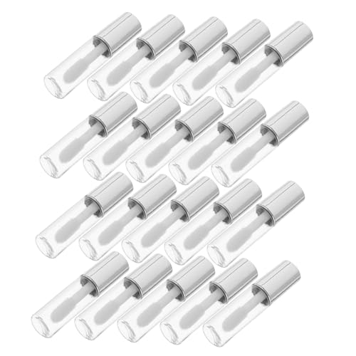 LIFKOME 30 Stück Teiliges Mini Lip Gloss Tubes Auslaufsichere Transparente Lip Oil Containers mit Sicherem Verschluss Nachfüllbare Plastikfreie Lippenpflegebehälter für DIY Lippenprodukte von LIFKOME