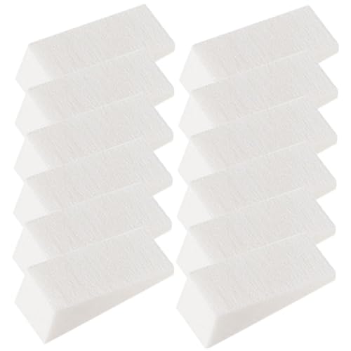 LIFKOME 30 Stück Teiliges Nagelkunst Dreiecksschwamm für DIY Ombre Farbverlauf Stamping Langlebige Hand stempel für Professionelle Maniküre und Nageldesign Zuhause oder Salon von LIFKOME