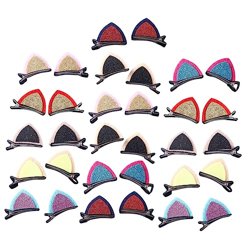 LIFKOME 32stücke Katzenohr Haarspangen Haarnadeln Mädchen Frauen Haarzubehör Haarschmuck Haaraccessoires Für Party Hochzeit Geburtstag von LIFKOME