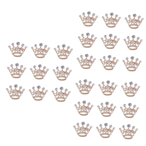 LIFKOME 36stücke Titel Teiliges Goldene Broschen Anstecker Für Hochzeit Und Feste Elegante Krone Schmuck Accessoires Für Braut Und Gäste Fünf-punkte-beschreibung Hochwertiges Material von LIFKOME