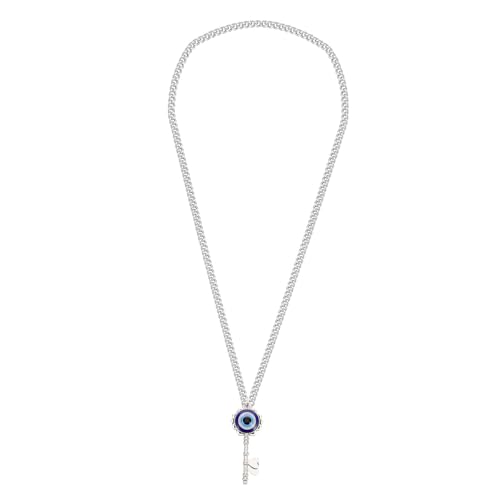 LIFKOME 3stücke Türkischer Böser Blick Schlüsselanhänger Metall Blaues Hängend Pendant Für Taschen Rucksäcke Und Glücksdekoration Leicht Und Tragbar Perfektes von LIFKOME