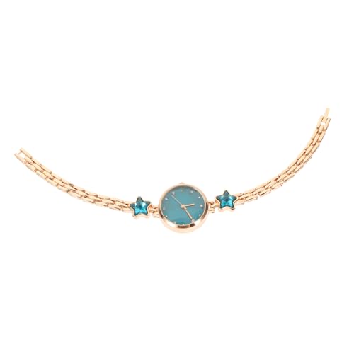 LIFKOME 3stücke Armbanduhr Mit Strasssteinen wasserdichte Quarz-Uhr Handgelenksdeko Im Stern-Design Für Besondere Anlässe Blau von LIFKOME