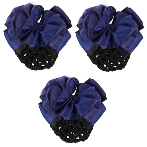 LIFKOME 3stücke Damen Haarnetz Haarspange Für Und Hochsteckfrisuren Eleganter Haarschmuck Für Arbeit Und Besondere Anlässe Geeignet Für Dünnes Und Dickes Haar Starke Haltekraft von LIFKOME