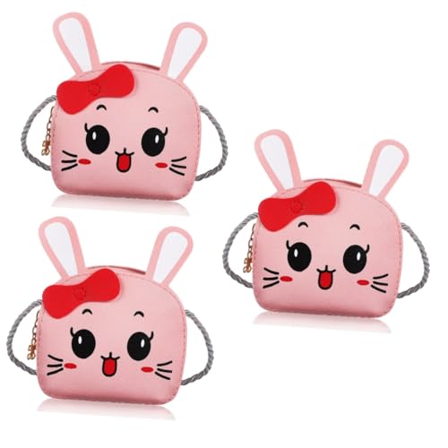 LIFKOME 3-teilige Handtasche Für Mädchen Schmuck Mädchen Umhängetasche Schultertasche Für Mädchen Modische Geldbörsen Trendige Mädchen-geldbörse von LIFKOME