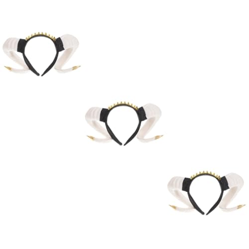 LIFKOME 3stücke Halloween Kostüm Accessoire Gothische Horn Haarschmuck Für Partys Cosplay Und Fotoshootings von LIFKOME