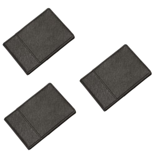 LIFKOME 3stücke RFID Geldbörse Für Männer Aus Pu-Leder Mit Edelstahl- Leicht Und Kompakt Für Karten Und Bargeld Für Alltag Und Besondere Anlässe von LIFKOME