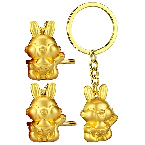 LIFKOME Legierung Bunny Schlüsselanhänger Set Schlüsselanhänger Jungen Und Mädchen Schlüsselanhänger Dekorative von LIFKOME