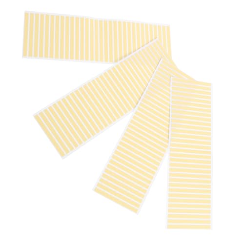 LIFKOME 4 Blätter Doppelseitige Klebestreifen Aufkleber für Uhr Reparatur Pad Produkt Logo Uhrmacherei Versorgung von LIFKOME