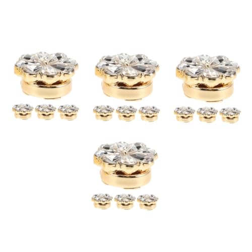 LIFKOME 4 Sätze Blumen-manschettenknöpfe Tragbare Weinflaschen Behälter Für Brotregale Rhinestone Manschettenknöpfe Schmuck Manschettenknöpfe Knopfabdeckungen Zum Aufstecken 4 Stück * 4 LIFKOME 4 Sätze Blumen-manschettenknöpfe Tragbare Weinflaschen Behälter Für Brotregale Rhinestone Manschettenknöpfe Schmuck Manschettenknöpfe Knopfabdeckungen Zum Aufstecken 4 Stück * 4 von LIFKOME