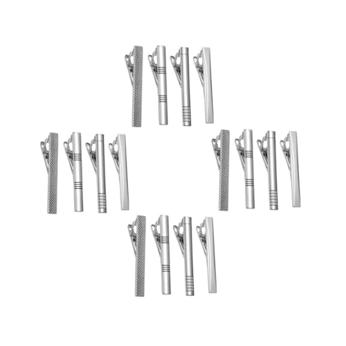 LIFKOME 4 Sätze Krawattenklammern Anzug Krawattenklammer Krawattenstange Für Normale Krawatten Dekorative Krawattenklammer Punkzubehör Hemd Krawattenklammer Kupfer 4 Stück * 4 von LIFKOME