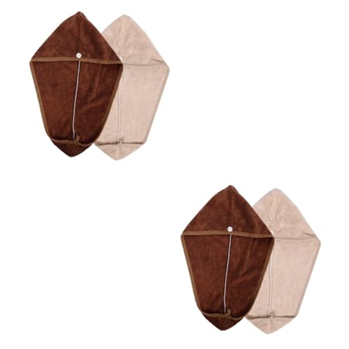 LIFKOME 2sets Haar Trocken Handtuch Schnelle Haar Trocknen Hut Schnell Trocknende Handtuch Wrap 2 Stücke * 2 von LIFKOME