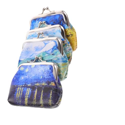 LIFKOME 4stücke Mini-geldbörse Aus Kleine Münzbeutel Für Damen Praktischer Coin-Wallet Für Kleingeld Und Schlüssel Leicht Zu Tragen von LIFKOME