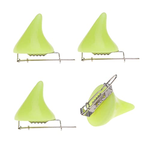 LIFKOME Teufelshorn-haarspangen 4er-pack Kinder-haar-accessoires Modische Party-halloween-kopfbedeckung Aus Metall und Stoff von LIFKOME