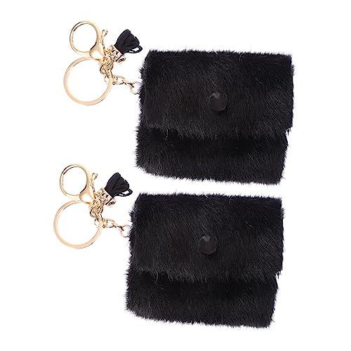 LIFKOME 4stücke Mini Schlüsselanhänger Münzbeutel Bunte Taschenpendants Für Schlüssel Kabel Und Kleine Gegenstände Praktische Aufbewahrung Für Unterwegs von LIFKOME