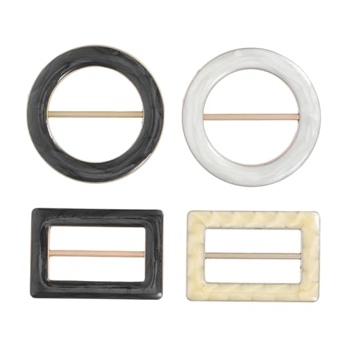 LIFKOME 4 Stück Runde und Rechteckige T Shirt Halsband Clip für Kleidung Halstuch Schieber Praktische und Stilvolle Accessoires Langlebigem für Reisen und Täglichen Gebrauch LIFKOME 4 Stück Runde und Rechteckige T Shirt Halsband Clip für Kleidung Halstuch Schieber Praktische und Stilvolle Accessoires Langlebigem für Reisen und Täglichen Gebrauch von LIFKOME