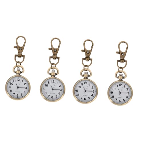 LIFKOME 4stücke Kreative Brustuhr Schlüsselbund Für Taschenuhr Fob Uhr Für Medizinisches Personal Und Studenten Für Prüfungen Und von LIFKOME
