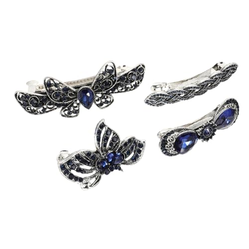 LIFKOME 4 Stück Teiliges Damen Haarspangen aus Langlebiger Legierung mit Funkelnden Strasssteinen Modische Haarschmuck Clips für Alltag Party und Festliche Anlässe Leicht und Rostfrei LIFKOME 4 Stück Teiliges Damen Haarspangen aus Langlebiger Legierung mit Funkelnden Strasssteinen Modische Haarschmuck Clips für Alltag Party und Festliche Anlässe Leicht und Rostfrei von LIFKOME