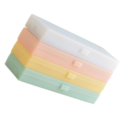 LIFKOME 4 Stück Teiliges Durchsichtiges Federmäppchen Mittlere Langlebige Stifteboxen mit Frosted Oberfläche Leichtes Pen Storage Case für Schüler Kreativer Bunter Stifthalter zum LIFKOME 4 Stück Teiliges Durchsichtiges Federmäppchen Mittlere Langlebige Stifteboxen mit Frosted Oberfläche Leichtes Pen Storage Case für Schüler Kreativer Bunter Stifthalter zum von LIFKOME