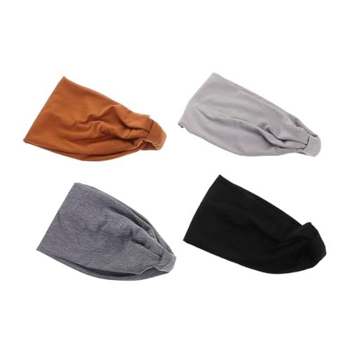 LIFKOME 4 Stück Teiliges Knotenförmige Stirnbänder für Damen Rutschfestes Schweißabsorbierendes Sporthaarband Atmungsaktives Fitness zubehör für Yoga Laufen Gym LIFKOME 4 Stück Teiliges Knotenförmige Stirnbänder für Damen Rutschfestes Schweißabsorbierendes Sporthaarband Atmungsaktives Fitness zubehör für Yoga Laufen Gym von LIFKOME
